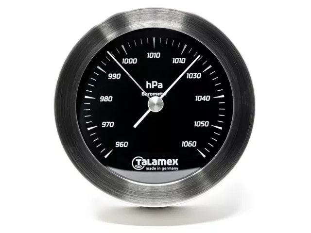 Talamex Series 100 SS Blackline Clock 100mm