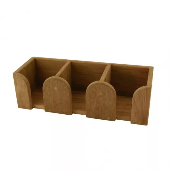 Teak Mug Holder 29.5x10x9 cm