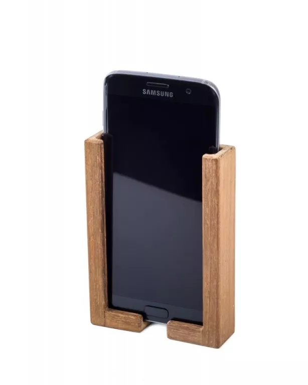 Teak Universal Adjustable Smartphone Holder