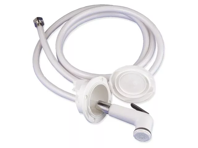Trem Built In Shower White (RAL9003)