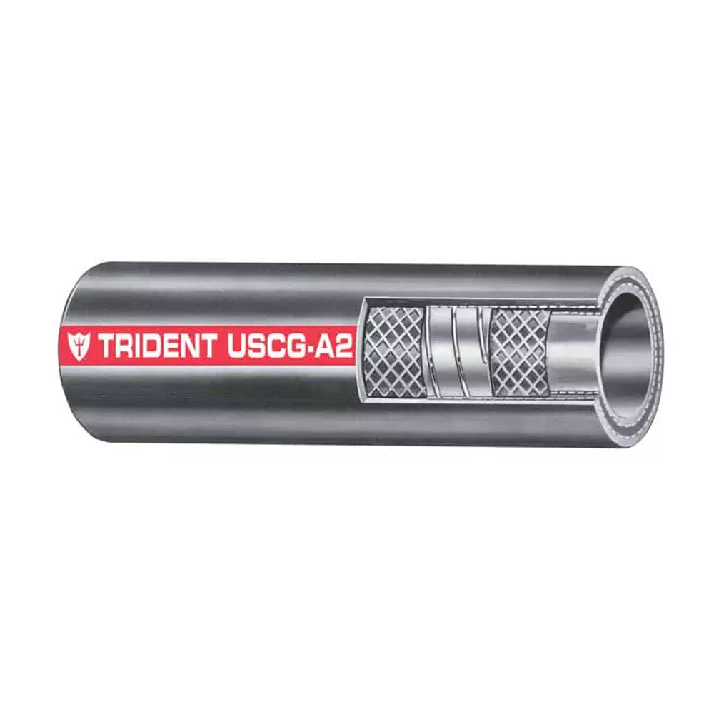 Trident Marine 2" x 50 Coil Type A2 Fuel Fill Hose