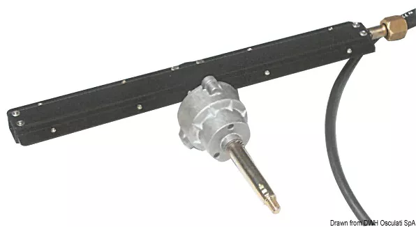 Ultraflex T86 Straight Line Steering System + Cable 13 ft - Osculati 45.059.13