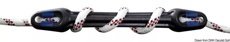 UNIMER U-Cleat EPDM Rubber Mooring Compensator with Line Lock