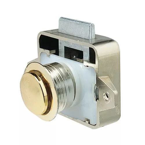 Vetus LOCKDRM - Synthetic Lock with Brass Plated Push-button