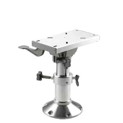 Vetus PCMS Manually Adjustable Boat Seat Pedestal With Skids